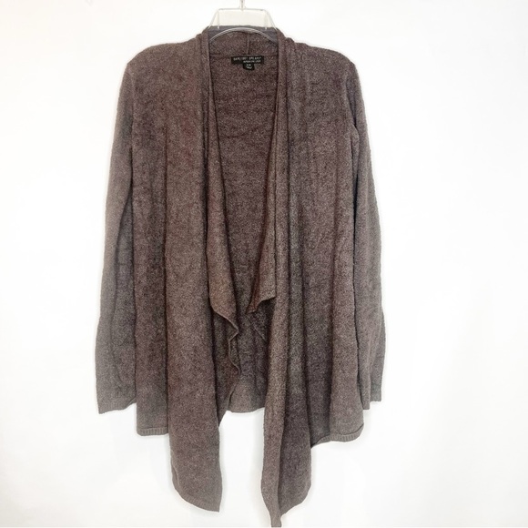 Barefoot Dreams | Brown Soft Open Front Cardigan - Picture 1 of 4